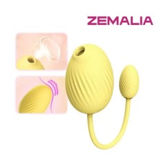 ZEMALIA(자멜리아) 코코 흡입 및 삽입 2in1 바이브레이터