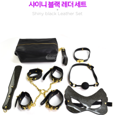 샤이니 블랙 레더 세트(Shiny black Leather Set) - TSN(XD309) (TSN)